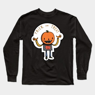 Trick or Treat Kid Long Sleeve T-Shirt